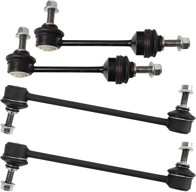 TRQ Front & Rear Sway Bar Stabilizer Link Set Compatible with 2014-2020 Tesla S