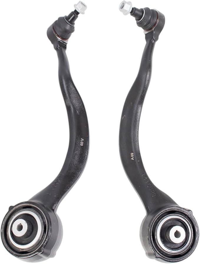 TRQ Front Left and Right Lower Control Arm with Ball Joint Set 2 Piece Compatible with 2017-2020 Land Rover Discovery 2013-2023 Range Rover 2014-2022 Range Rover Sport
