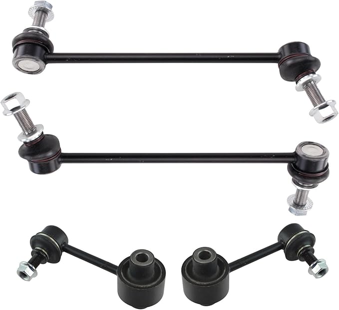 TRQ Sway Bar Stabilizer Link Set Front & Rear Compatible with 2013-2016 Scion FR-S 2013-2019 Subaru BRZ 2017-2019 Toyota 86