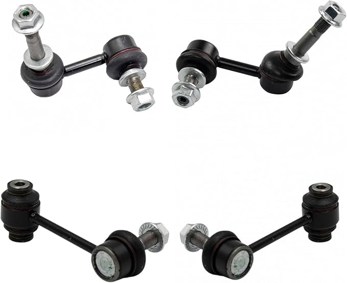 TRQ Front and Rear Sway Bar Link Set 4 Piece Compatible with 06-08 Lexus IS250 Rear Wheel Drive 06-08 IS350 08-14 IS F