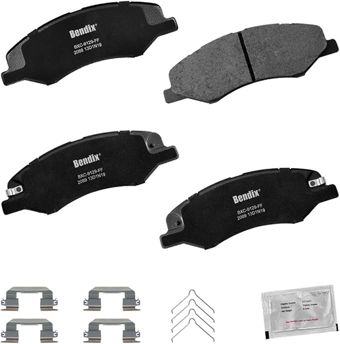 Bendix Priority1 CFC2089 Ceramic Front Brake Pads for Honda Odyssey 2024-2018