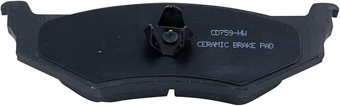 TRQ Rear Ceramic Brake Pad Kit for 300M Cirrus S PT Cruiser Neon Breeze