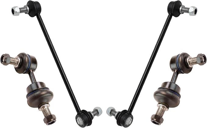 TRQ Sway Bar Stabilizer Link Set Front & Rear Compatible with 11 9-5 10-16 LaCrosse 12-17 Regal