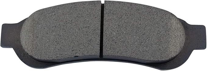 TRQ Rear Ceramic Brake Pad Set Compatible with 08-12 Ford F-250 Super Duty 11-12 F-450 Super Duty without Cab and Chassis Option 08-12 F-350 Super Duty 05-07 F-350 Super Duty with Dual Rear Wheels