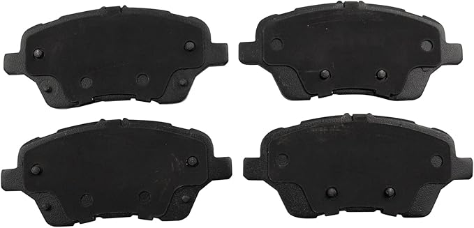 TRQ Front Brake Pads Ceramic Hardware Compatible with 2014-2019 Ford Fiesta