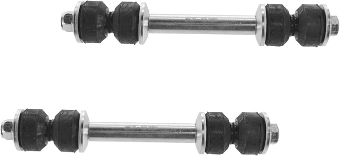TRQ Front Driver and Passenger Side Sway Bar Link Set 2 Piece Compatible with 1980-2003 Ford F-150 1997-2002 Expedition 1997-1999 F-250 2004 F-150 Heritage 1998-2002 Lincoln Navigator 2002 Blackwood