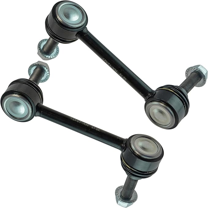 TRQ Front Sway Bar Stabilizer Link Set Compatible with 2011-2015 Dodge Durango Jeep Grand Cherokee