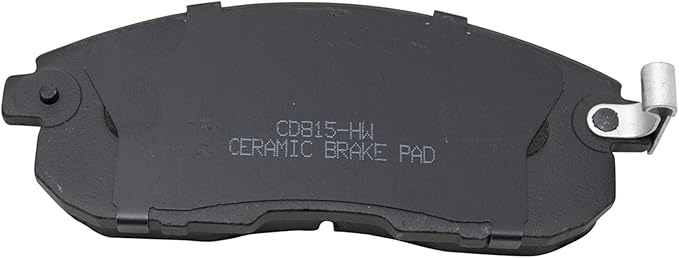 TRQ Front Brake Pads Ceramic Hardware Wear Sensor Compatible with 2000-01 Infiniti I30 2003-05 G35 2000-01 Nissan Maxima 2003-05 350Z 2007-13 Altima 2007-19 Sentra 2009-10 Cube 2011-17 Juke