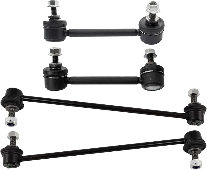TRQ Front & Rear Sway Bar Stabilizer Link Set Compatible with 2014-2018 Mazda 3
