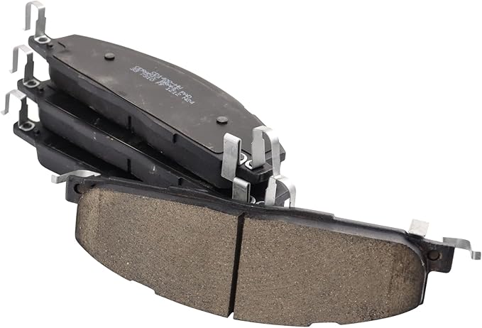 TRQ Rear Brake Pads Ceramic Compatible with 2009-2010 Dodge Ram 2500 3500 2012 1500 2011-2018