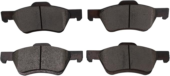 TRQ Front Brake Pads Ceramic Compatible with 2011-2012 Ford Escape 2011 Mercury Mariner