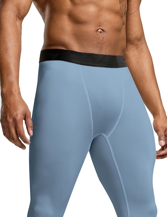 TSLA Men's Compression Pants - Cool Dry Athletic Sports Workout Running Tights Leggings Baselayer
