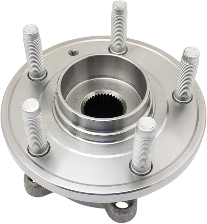 TRQ Front Left and Right Wheel Bearing and Hub Assembly Set 2 Piece Compatible with 13-19 Ford Taurus SHO Performance Package 13-19 Police Interceptor Sedan 14-18 Special Service Police Sedan