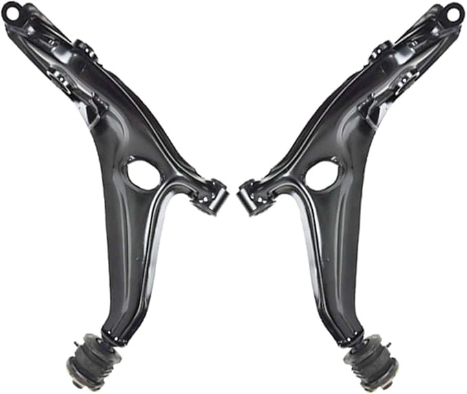TRQ Front Lower Control Arm Set Compatible with 1999-2000 Honda Civic