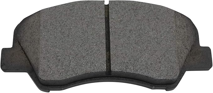 TRQ Front Brake Pads Ceramic Hardware Wear Sensor Compatible with 2012-2017 Hyundai Accent 2012-2017 Kia Rio