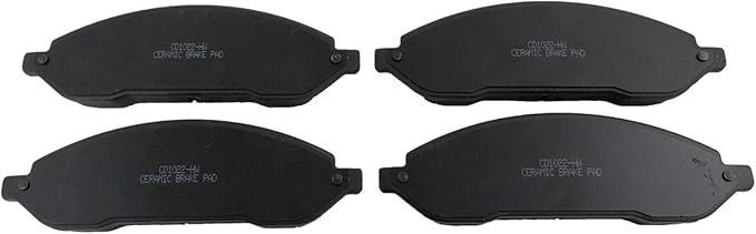 TRQ Front Brake Pads Ceramic Compatible with 2004-2007 Ford Freestar Mercury Monterey