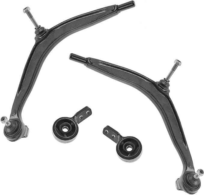 TRQ Front Left and Right Lower Control Arm with Ball Joint Set 4 Piece Compatible with 1992-1998 BMW 318i 318is 323i 323is 325i 325is 328i 328is 1996-2002 Z3