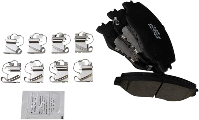 TRQ Front Brake Pads Ceramic Compatible with 2019-2024 Honda Civic 2019-2022 Insight
