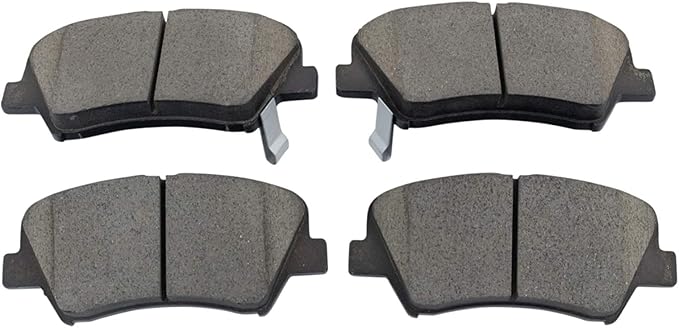 TRQ Front Brake Pads Ceramic Compatible with 2011-2016 Hyundai Elantra 2013-2014 Elantra Coupe 2013-2016 Elantra GT 2012-2016 Veloster 2014-2016 Kia Forte Forte Koup Forte5