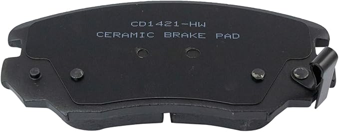 TRQ Front Posi Ceramic Brake Pad Kit Set for 9-5 / Allure/Cascada/Equinox/Impala/LaCrosse/Malibu/Malibu Limited/Regal/Terrain