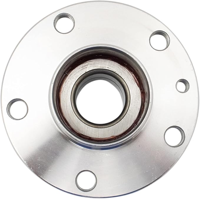 TRQ Rear Left and Right Wheel Bearing and Hub Assembly Set 2 Piece Compatible with 2014-2017 Fiat 500L