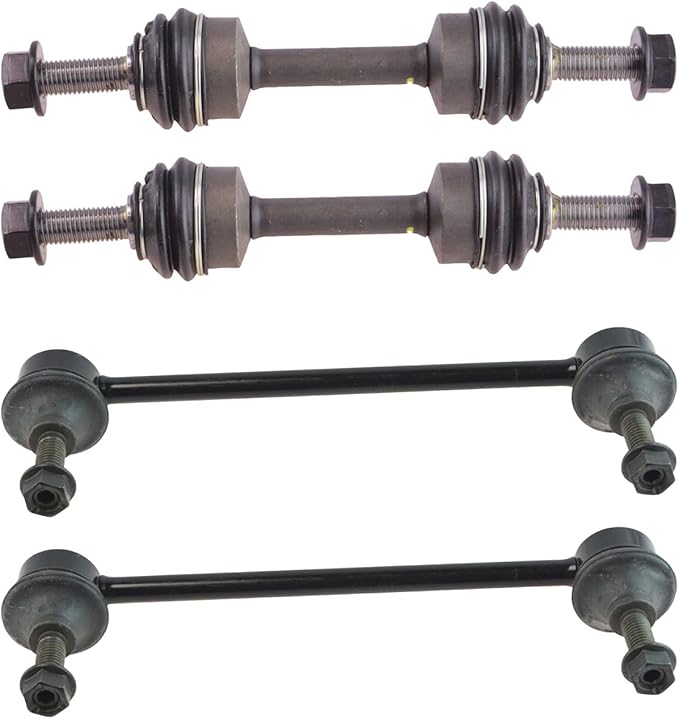 TRQ Front & Rear Sway Bar Stabilizer Link Set Compatible with 2007-2021 Ford Expedition 2007-2019 Lincoln Navigator