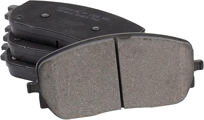TRQ Front Ceramic Brake Pad Set Compatible with 2020-2022 Mercedes-Benz CLA250 Sport Package 2020-2022 GLA250 2020-2022 GLE350
