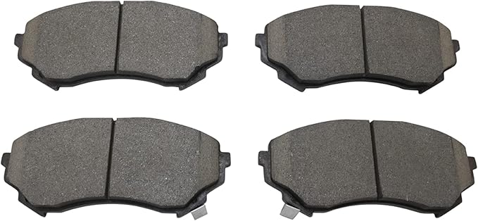 TRQ Front Brake Pads Ceramic Compatible with 2008-2014 Cadillac CTS