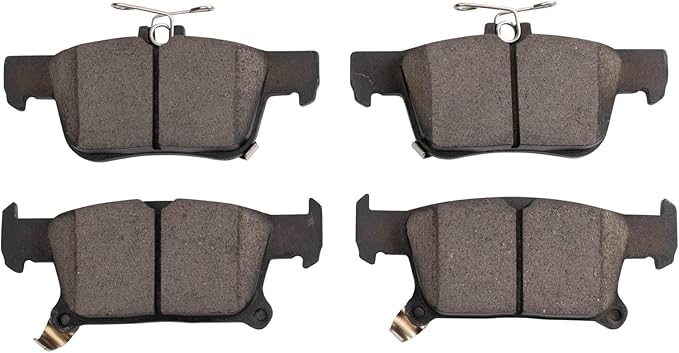 TRQ Rear Brake Pads Ceramic Compatible with 2016-2020 Buick Envision
