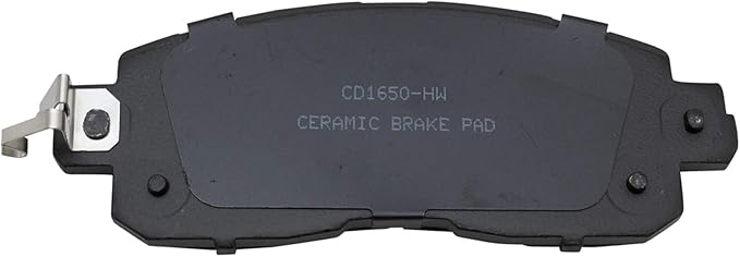 TRQ Front Brake Pads Ceramic Compatible with 2013-2023 Nissan Altima 2014-2017 LEAF