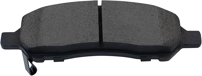 TRQ Rear Brake Pads Ceramic Hardware Wear Sensor Compatible with 2013-2016 Dodge Dart