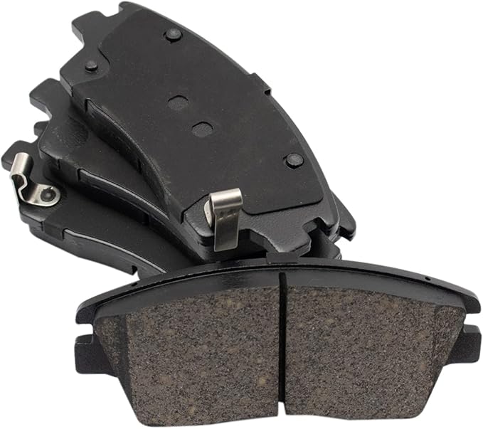 TRQ Front Brake Pads Ceramic Compatible with 2017-2020 Hyundai Elantra 2016-2021 Tucson 2017-2022 Kia Sportage