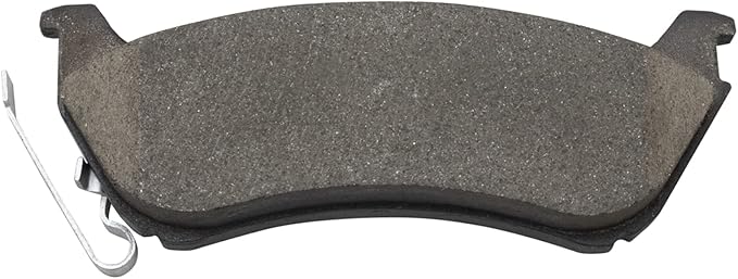 TRQ Rear Ceramic Brake Pad Set Includes Contact Point Grease and Hardware Compatible with 1998-2003 Mercedes-Benz ML320 1999 ML430 From 12-01-98 Production Date 2003-2005 ML350