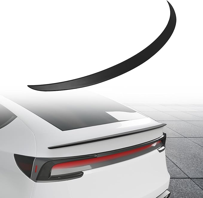 Spoiler Fit for Tesla Model Y Juniper 2025 2026, Upgrade ABS Material Rear Spoiler Wing OEM Rear Trunk Lip, Model Y Juniper Accessories, Matte Black