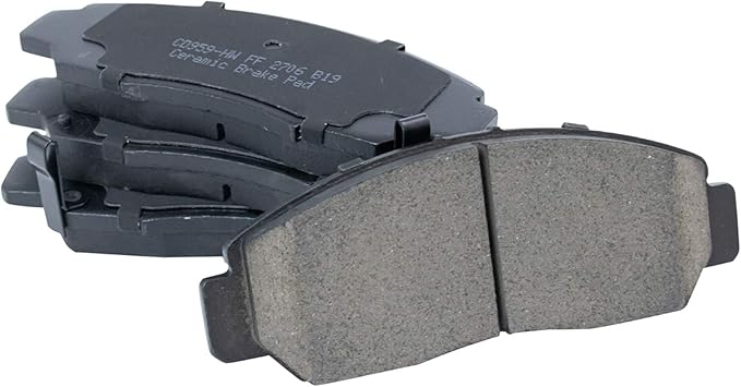 TRQ Front Brake Pads Ceramic Compatible with 2003-2007 Honda Accord 2006-2011 Civic