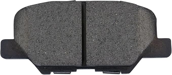 TRQ Rear Brake Pads Ceramic Hardware Wear Sensor Compatible with 2014-2016 Mazda 3 2014-2015 6 2014-2019 Mitsubishi Outlander 2013-2024 Outlander Sport