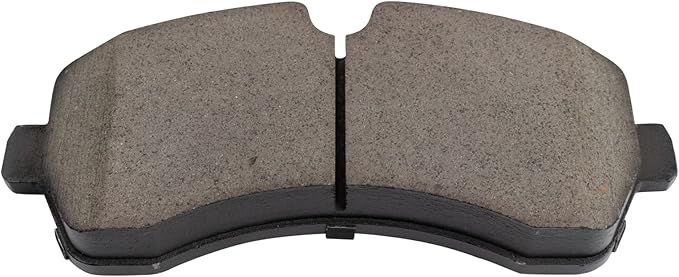 TRQ Front Ceramic Brake Pad Set Includes Contact Point Grease and Hardware Compatible with 07-09 Dodge Sprinter 3500 07-20 Freightliner Sprinter 3500 10-21 Mercedes-Benz Sprinter 3500