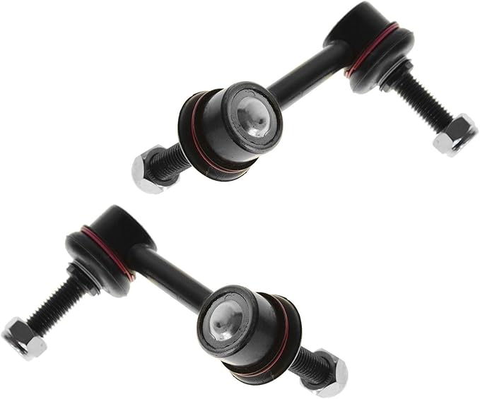 TRQ Front & Rear Sway Bar Stabilizer Link Set Compatible with 2002-2003 Chevrolet Trailblazer Trailblazer EXT GMC Envoy Envoy XL 2003 Isuzu Ascender Oldsmobile Bravada