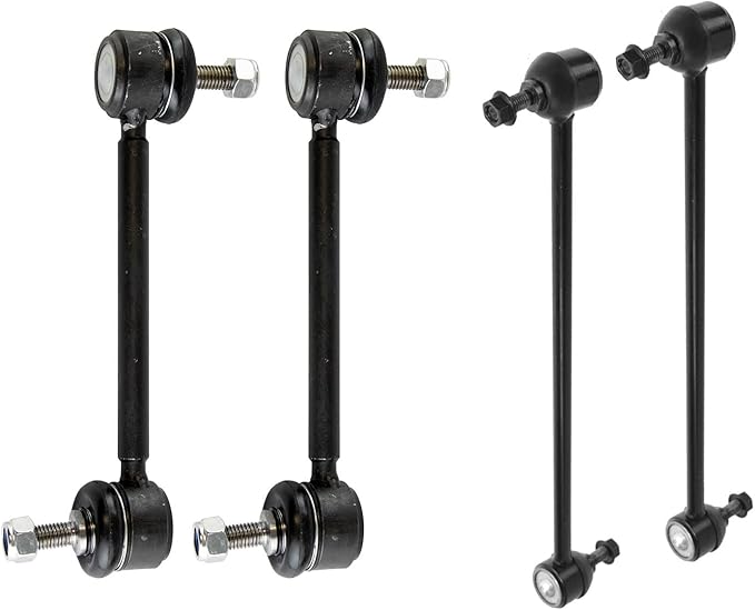 TRQ Front & Rear Sway Bar Stabilizer Link Set Compatible with 2008-2009 Buick LaCrosse 2004-2008 Pontiac Grand Prix