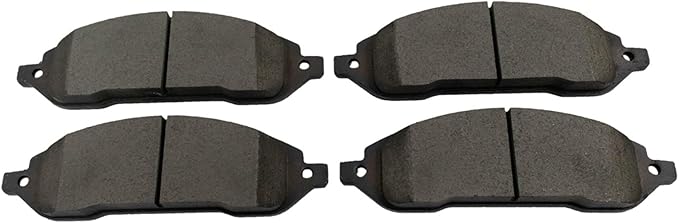 TRQ Front Brake Pads Ceramic Compatible with 2004-2007 Ford Freestar Mercury Monterey