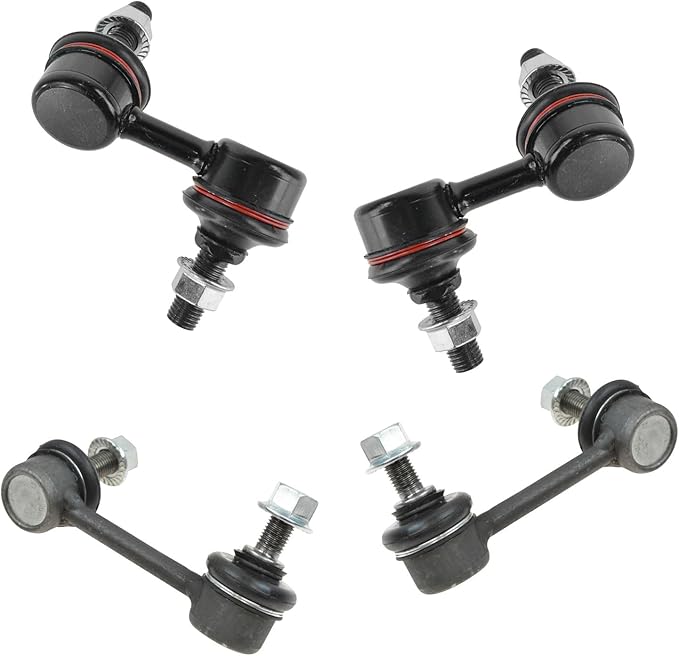 TRQ Front and Rear Sway Bar Link Set 4 Piece Compatible with 2003-2006 Honda Element 2007-2011 Element LX 2007-2011 Element EX
