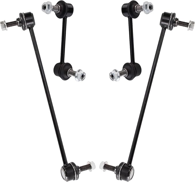 TRQ Front & Rear Sway Bar Stabilizer Link Set Compatible with 2017-2022 Honda Ridgeline