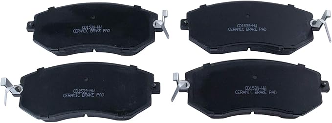 TRQ Premium Posi Ceramic Brake Pad Front Set for Scion FR-S Subaru Impreza