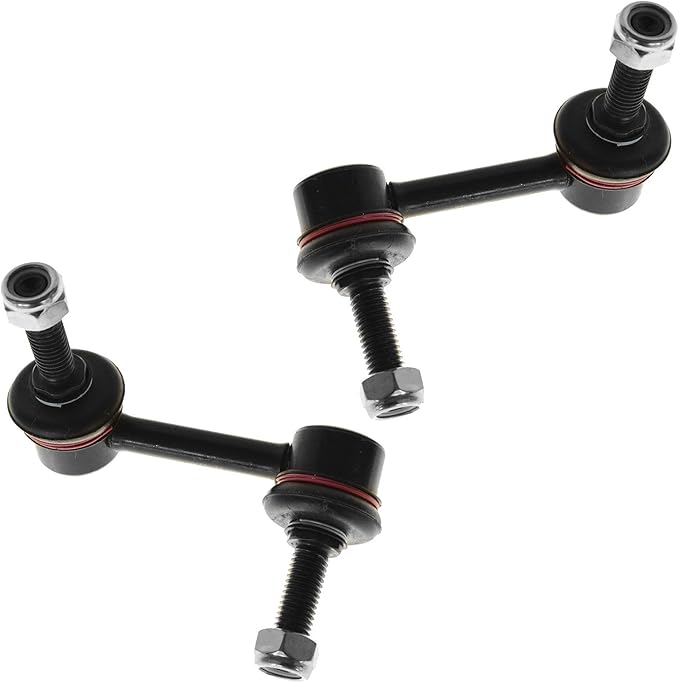 TRQ Front & Rear Sway Bar Stabilizer Link Set Compatible with 2002-2003 Chevrolet Trailblazer Trailblazer EXT GMC Envoy Envoy XL 2003 Isuzu Ascender Oldsmobile Bravada