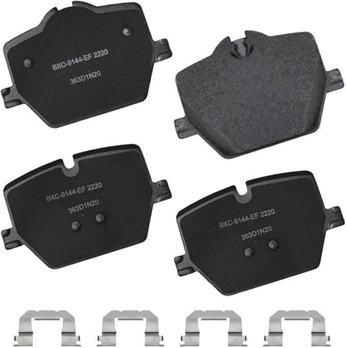 Bendix Premium SBC2220 Ceramic Rear Brake Pads for Select Models BMW 230i,330e,330i,430i,i4,M240i,M340i,M440i,M440i,xDrive,Gran Coupe,Z4,Toyota GR Supra