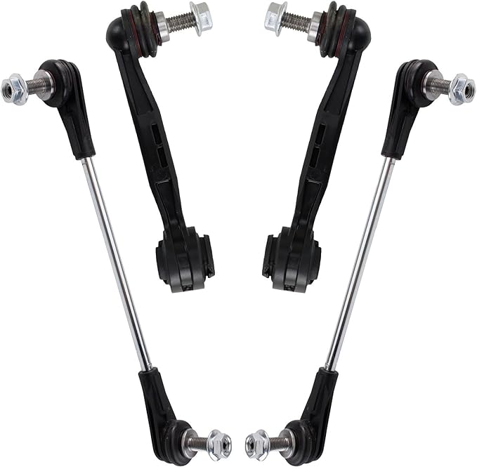 TRQ Front & Rear Sway Bar Stabilizer Link Set Compatible with 2018-2021 BMW X3 2019-2021 X4
