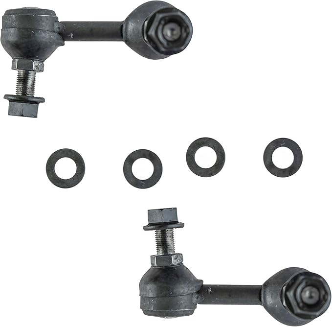 TRQ Front Sway Bar Stabilizer Link Set Compatible with 2007-2017 Lexus LS460 2008-2016 LS600h