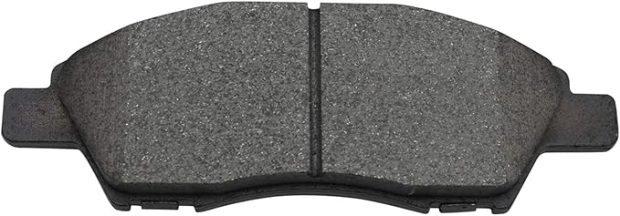 TRQ Front Brake Pads Ceramic Hardware Wear Sensor Compatible with 2012-2019 Nissan Versa 2014-2019 Versa Note 2015-2017 Micra