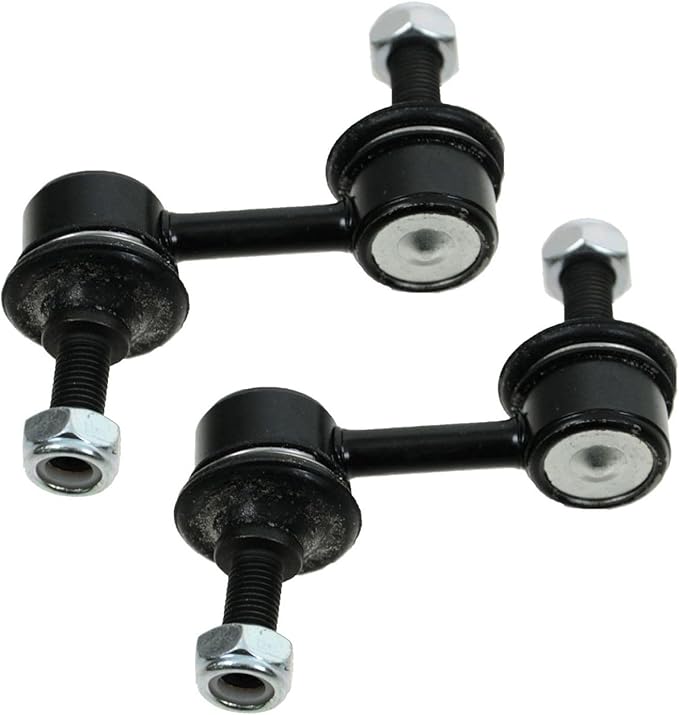 TRQ Front Driver and Passenger Side Sway Bar Link Set 2 Piece Compatible with 2003-2013 Subaru Forester 2002-2016 Impreza 2005-2009 Legacy 2005-2009 Outback
