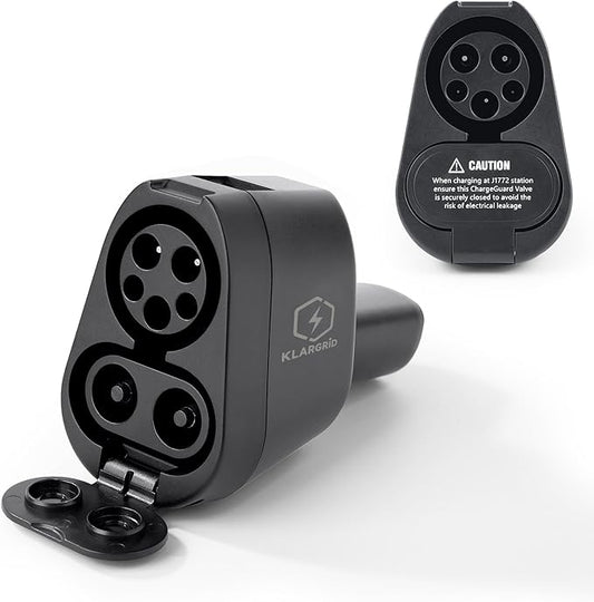 2 In1 CCS & J1772 to Tesla Adapter, 250KW Fast CCS1 to Tesla Charging Adapter, ONLY Fit for Tesla Model Y, 3, S, X, Compatible with Level 1 2 3 Charging Stations with CCS1& J1772 Plug